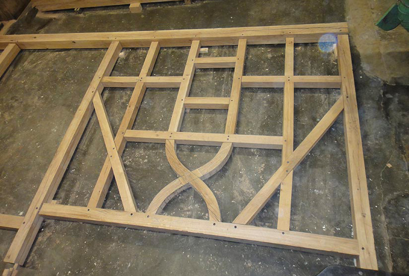 Ossature traditionnelle à Périgueux